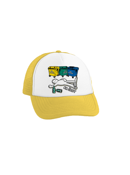 Tříděný odpad šiltovka truckerka Sunflower cap