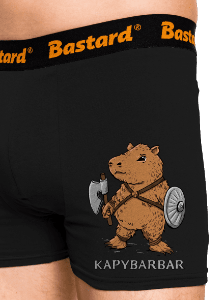 Kapybarbar boxerky Black
