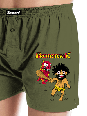 Prehysterik pánske trenky Khaki