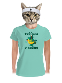 dámske športové tričko