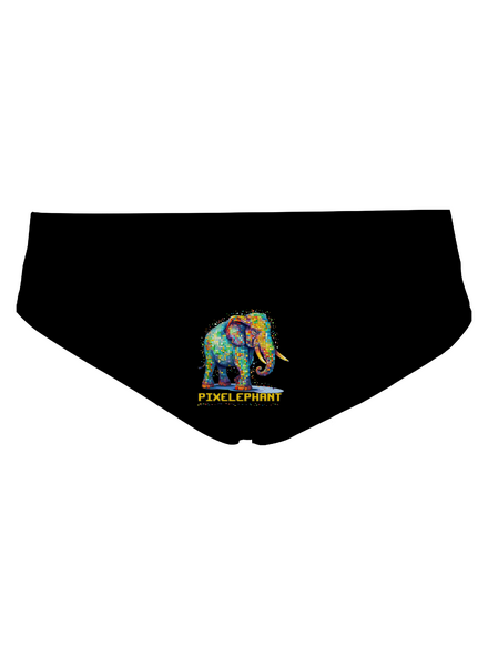 Pixelephant dámske nohavičky Black