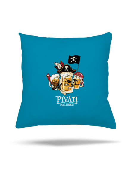 Piváti z Karibiku vankúš Blue Turquoise