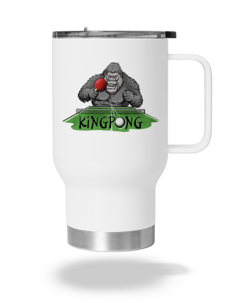 King pong termohrnček White