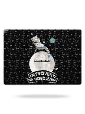 Introvert na dovolenke puzzle White