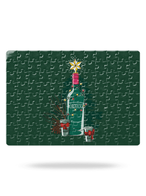 Vianočná borovička puzzle White