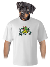 unisex tričko oversized