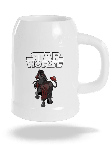 Star horse polliter White