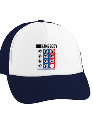Zbierame body - hokej šiltovka truckerka French Navy cap