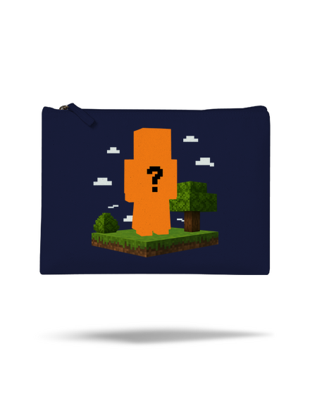 Minecraft z vlastnej fotky taštička French Navy