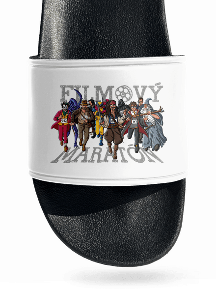 Filmový maratón šľapky White