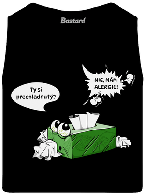 Mám alergiu pánske tielko Black