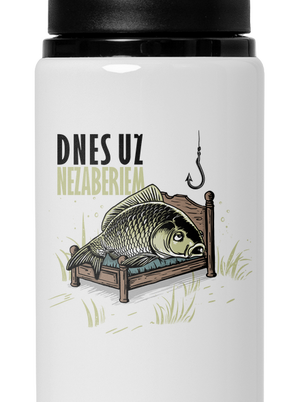 Dnes už nezaberiem flaša na vodu White