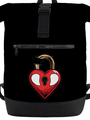 Zámok lásky batoh Black