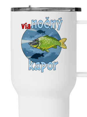 Vianočný kapor termohrnček White