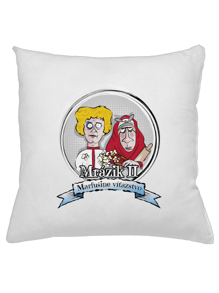 Mrázik 2 vankúš White