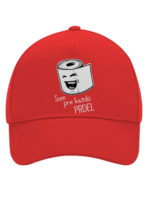 Prdel šiltovka baseballka Classic Red