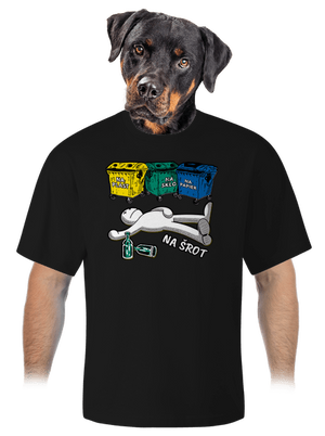 unisex tričko oversized