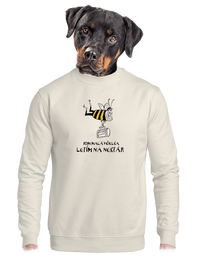 unisex mikina bez kapucne