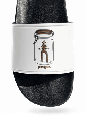 Jar in jar šľapky White