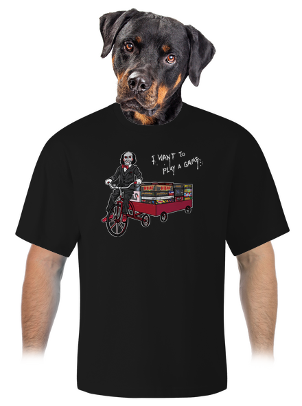 Chcem si zahrať hru unisex tričko oversized Black