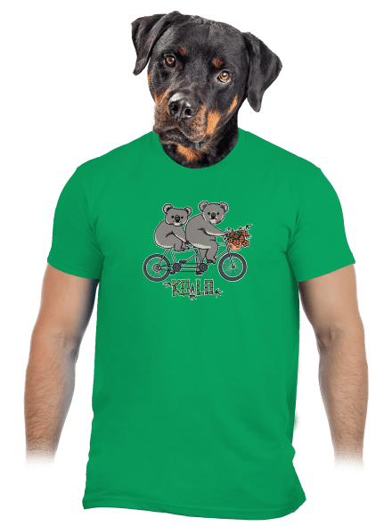 Koalo pánske tričko Kelly Green