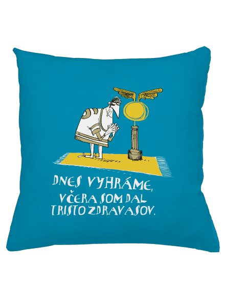 Dnes vyhráme vankúš Blue Turquoise
