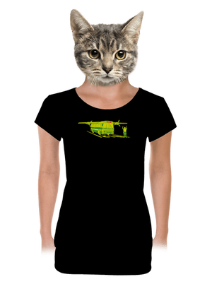 dámske tričko s lemom