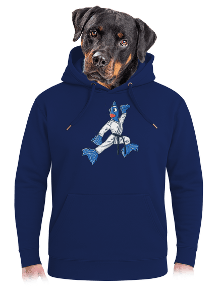 Bojovníčka unisex mikina premium Navy
