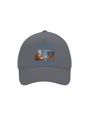 Ešte level šiltovka baseballka Graphite grey