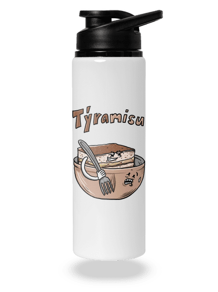 Týramisu flaša na vodu White