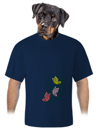 unisex tričko oversized