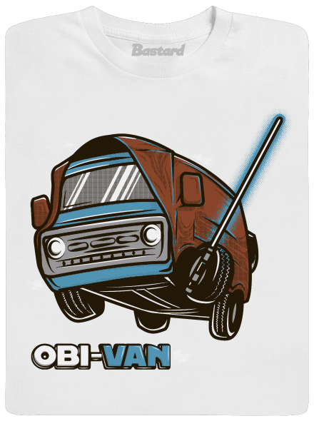 Obi Van pánske tričko White