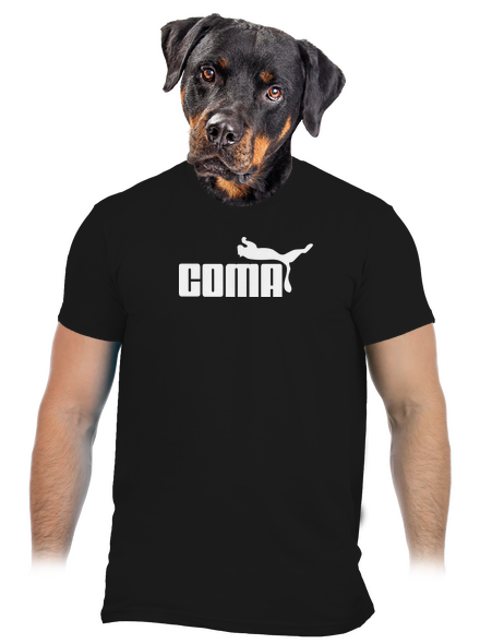 Coma pánske tričko Black