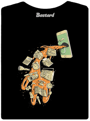 Digitálna kocovina dámske tričko prémium Black