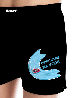 Driftujeme na vode pánske trenky Black