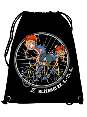 Cyklistický horoskop: Blíženci vak Black