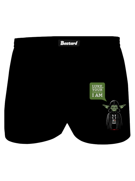 Mr. Yoda: Your grandpa I am pánske trenky Black