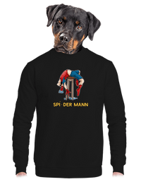 unisex mikina bez kapucne