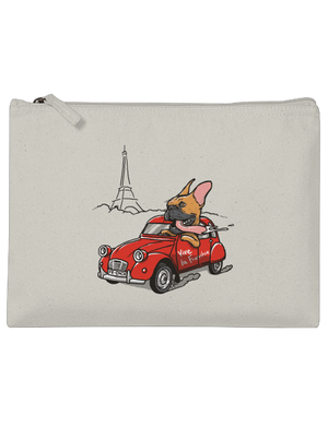 Francúzsky buldoček taštička Stracciatella