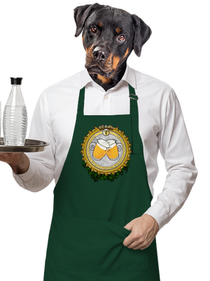 Pivný horoskop: Baran zástera Bottle Green