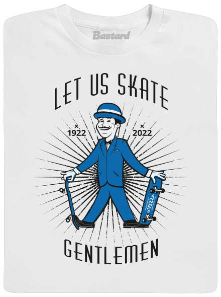 Let us skate detské tričko White