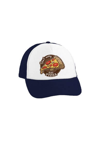 Pizza šiltovka truckerka French Navy cap