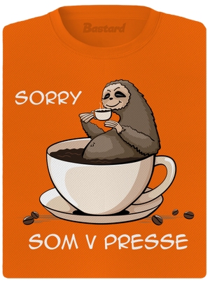 V presse dámske športové tričko Neon Orange