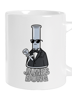 James Bong veľký hrnček White