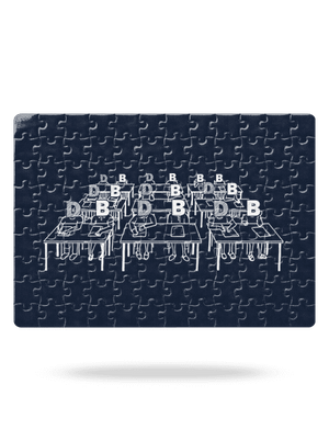 Cimrman: Debil, blbeček puzzle White