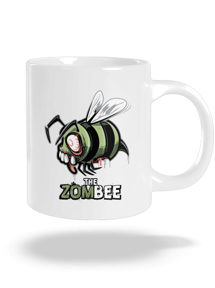 ZomBee veľký hrnček White