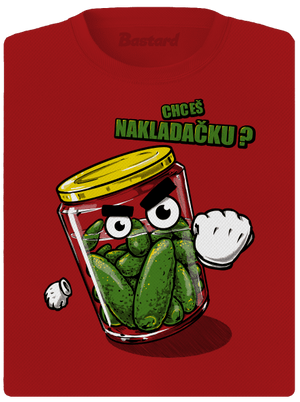 Nakladačka dámske športové tričko Red Mal