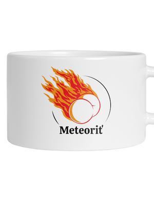 Meteoriť hrnček makronka White