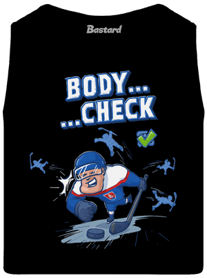 Body check pánske tielko Black