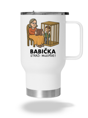 Babička stráži najlepšie termohrnček White